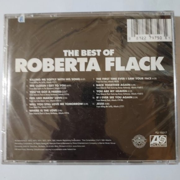 The Best Of Roberta Flack CD NWT - Picture 2 of 2